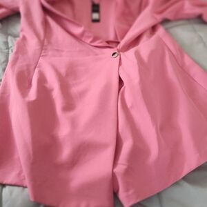 Fashion Nova Pink Blazer Dress